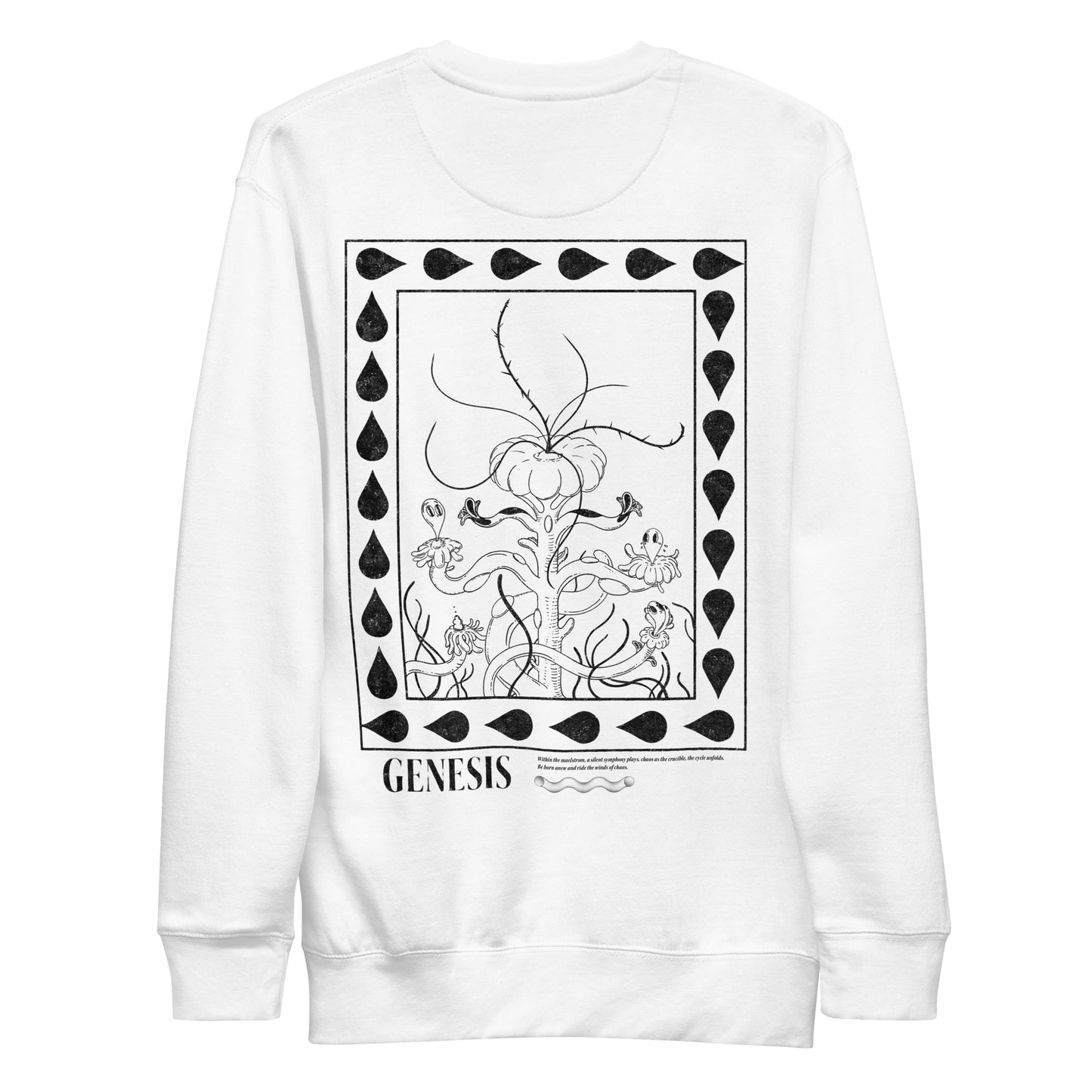 Dandy Bandits Crew Neck, embroidered (front only), Limited Edition (genesis II collection)